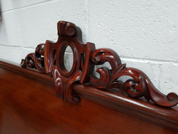 Victorian Mahogany King Size Bed Head | Antique & Vintage | Moonee Ponds Antiques | Australia Wide Delivery