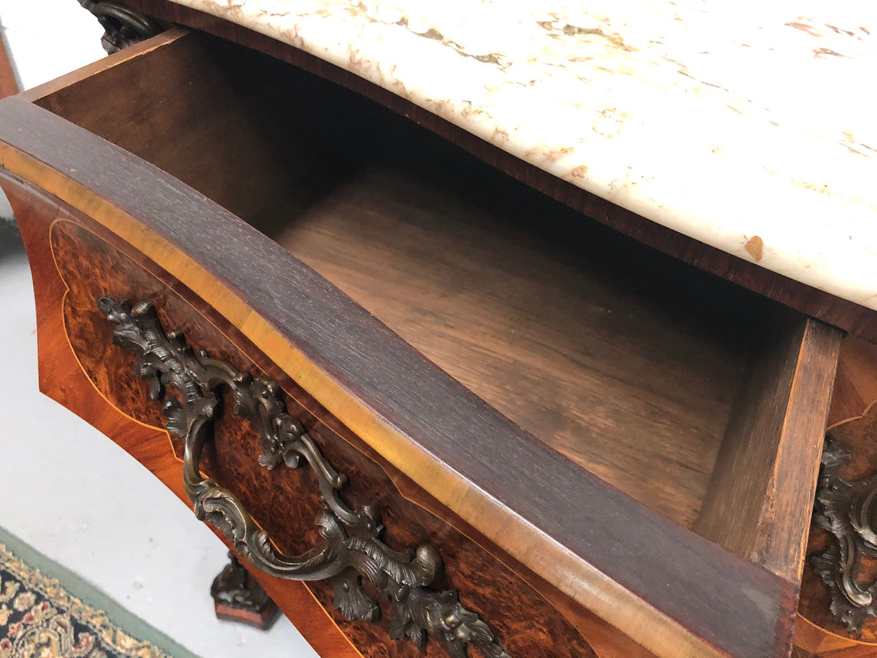Antique French Louis XV Style Bombe Commode | Antique & Vintage | Moonee Ponds Antiques | Australia Wide Delivery