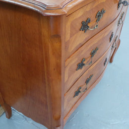 French Louis XV Style Cherrywood Commode