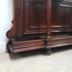 French Henry II Walnut Hall Stand | Antique & Vintage | Moonee Ponds Antiques | Australia Wide Delivery