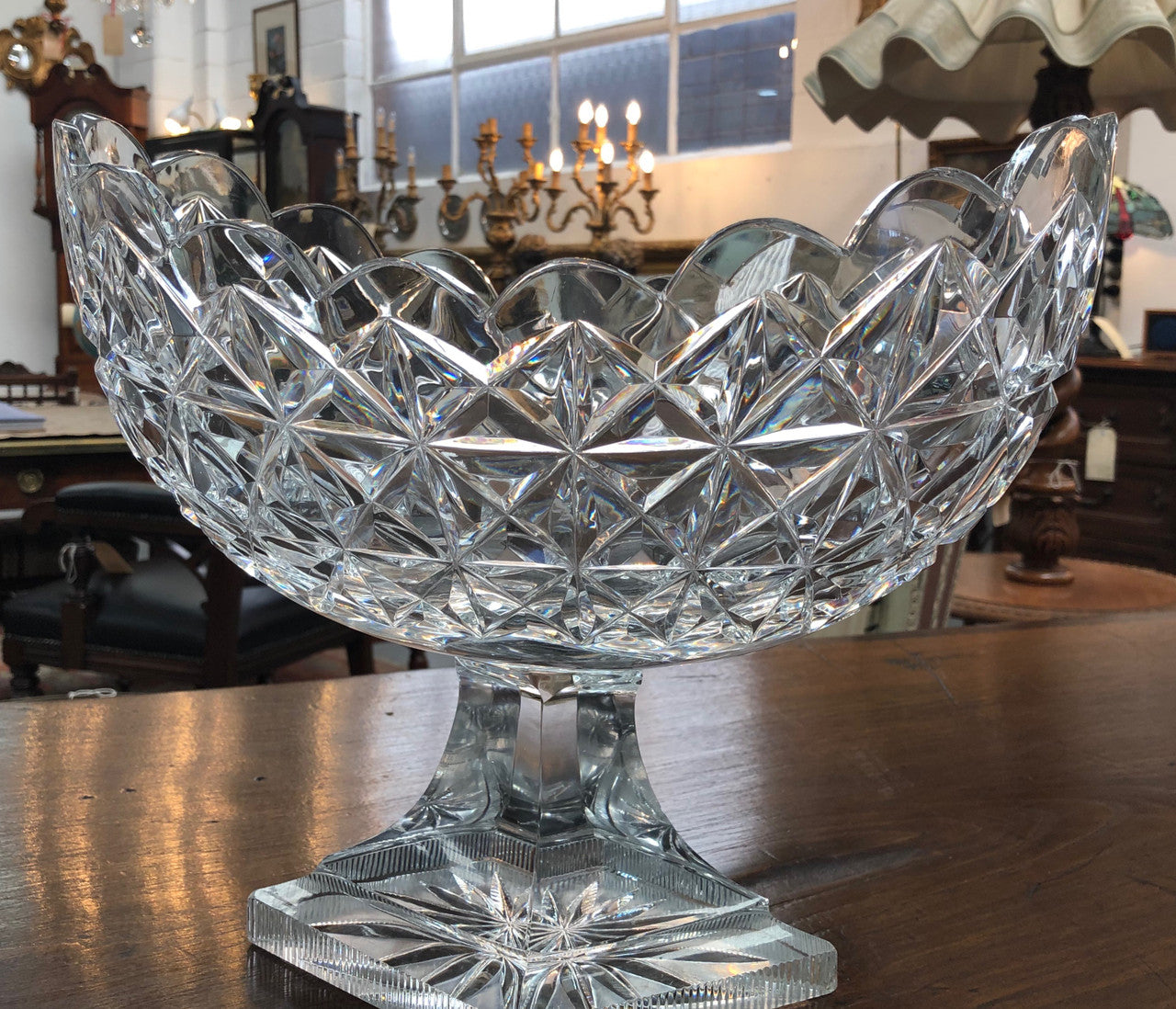 Beautiful Cut Crystal Bowl