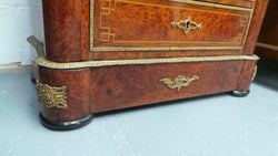French 19th Century Inlaid Amboyna Abattant | Antique & Vintage | Moonee Ponds Antiques | Australia Wide Delivery