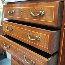 French Walnut Semainier