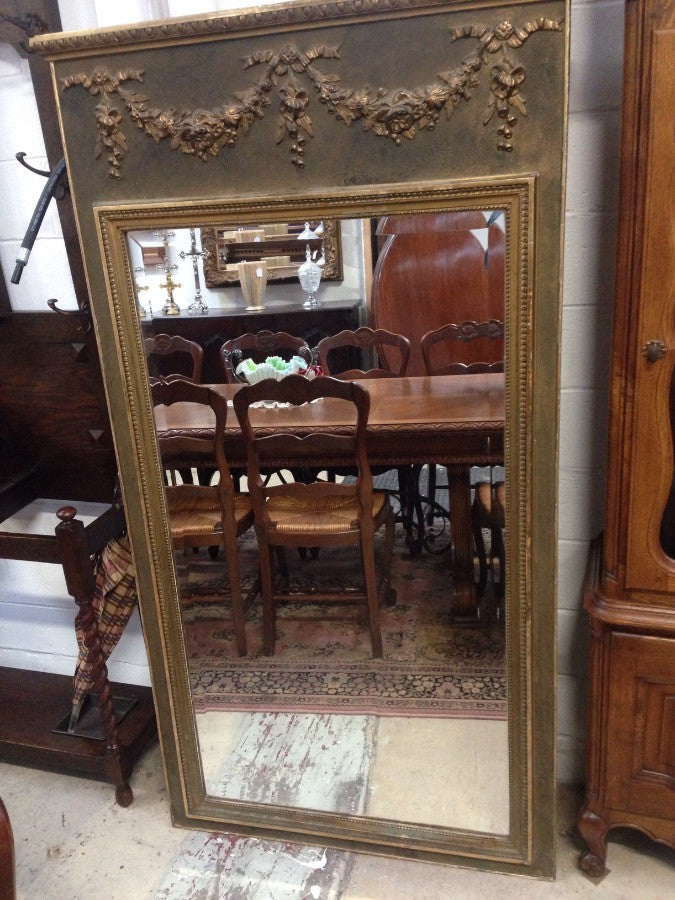 French Water Gilded Mirror