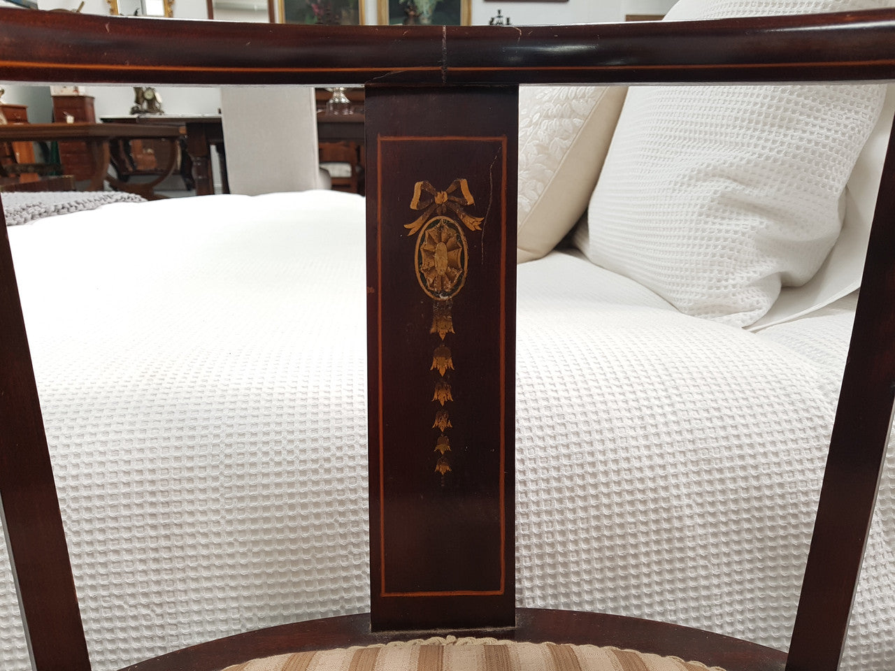 French Louis XVI Style Bedroom Chair