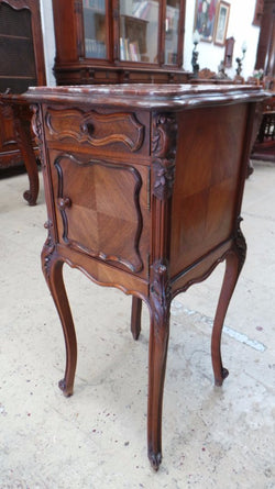 Single French Bedside Cabinet-2 | Antique & Vintage | Moonee Ponds Antiques | Australia Wide Delivery