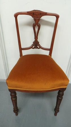 Edwardian Upholstered Chair | Antique & Vintage | Moonee Ponds Antiques | Australia Wide Delivery