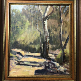 Framed Painting by artist "Frank Cozier"