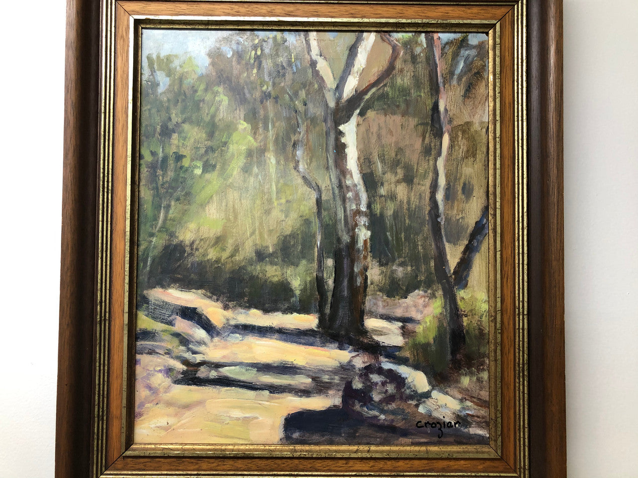 Framed Painting by artist "Frank Cozier" | Antique & Vintage | Moonee Ponds Antiques | Australia Wide Delivery