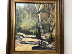 Framed Painting by artist "Frank Cozier" | Antique & Vintage | Moonee Ponds Antiques | Australia Wide Delivery