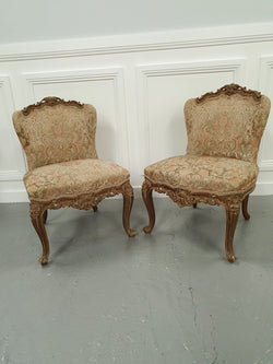 Pair of French Upholstered Chairs | Antique & Vintage | Moonee Ponds Antiques | Australia Wide Delivery