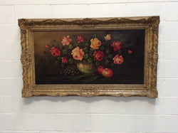 Large European Oil Painting | Antique & Vintage | Moonee Ponds Antiques | Australia Wide Delivery