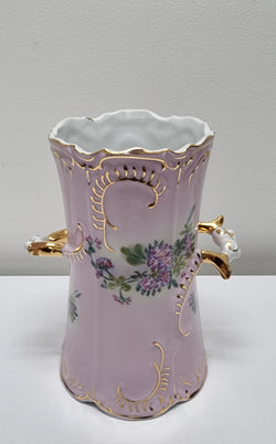 Pink Floral Decorative Vase | Antique & Vintage | Moonee Ponds Antiques | Australia Wide Delivery