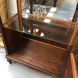 Superb French Oak Vitrine