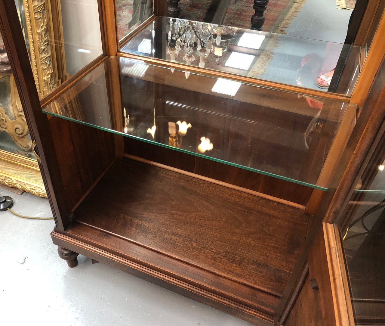 Superb French Oak Vitrine | Antique & Vintage | Moonee Ponds Antiques | Australia Wide Delivery