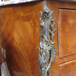 French Walnut Commode-1
