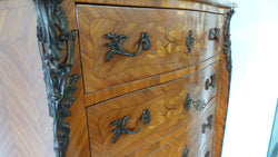 French Louis XV Style Seven Drawer Kingwood Semainier | Antique & Vintage | Moonee Ponds Antiques | Australia Wide Delivery