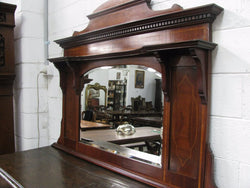 Edwardian Over Mantle Mirror | Antique & Vintage | Moonee Ponds Antiques | Australia Wide Delivery