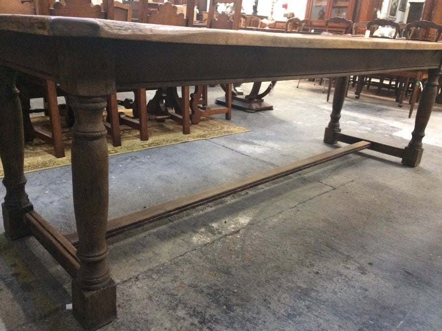 19th Century French Oak Farmhouse Table