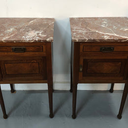 Pair of French Art deco Bedsides