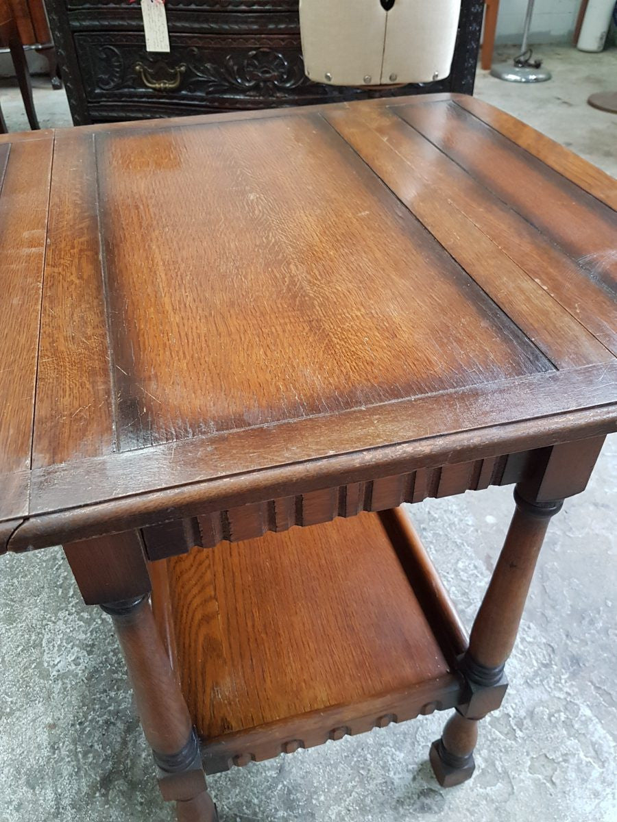 Tudor Style Occasional Table | Antique & Vintage | Moonee Ponds Antiques | Australia Wide Delivery