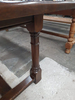 Late 20th Century French Oak Refectory Dining Table | Antique & Vintage | Moonee Ponds Antiques | Australia Wide Delivery