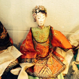 Antique Chinese Marionette Puppet dolls