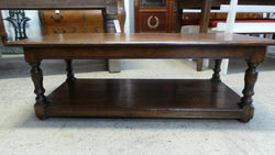 Practical French Oak Coffee Table | Antique & Vintage | Moonee Ponds Antiques | Australia Wide Delivery