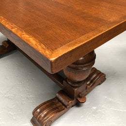 Superb French Oak Coffee Table