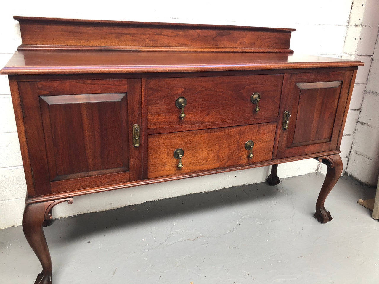 Chippendale Mahogany Sideboard | Antique & Vintage | Moonee Ponds Antiques | Australia Wide Delivery