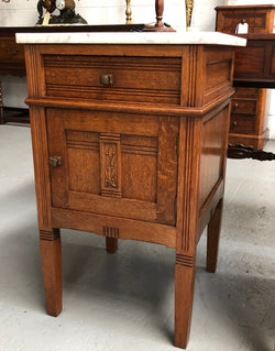 Beautiful pair of Arts and Crafts Bedsides | Antique & Vintage | Moonee Ponds Antiques | Australia Wide Delivery