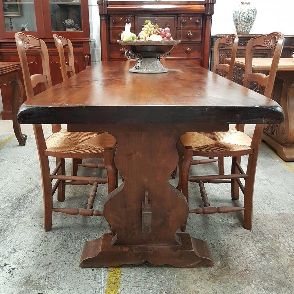 French Fruitwood Dining Table