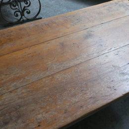 Rustic Victorian Pine Coffee Table