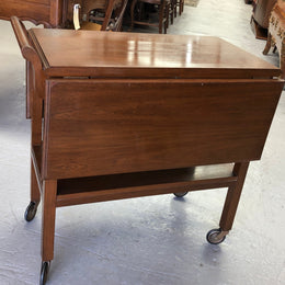 Drinks Trolley That Opens To A Table