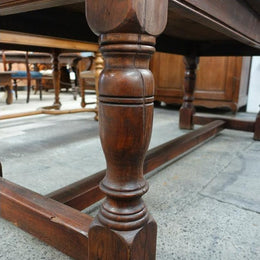 2.4 Meter French Oak Farmhouse Dining Table