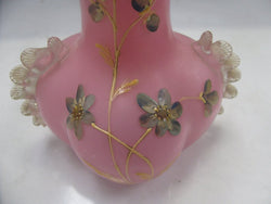 Victorian Glass Satin Ruby Vase | Antique & Vintage | Moonee Ponds Antiques | Australia Wide Delivery