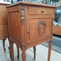French Single Bedside Cabinet | Antique & Vintage | Moonee Ponds Antiques | Australia Wide Delivery