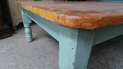 Rustic Victorian Pine Coffee Table | Antique & Vintage | Moonee Ponds Antiques | Australia Wide Delivery