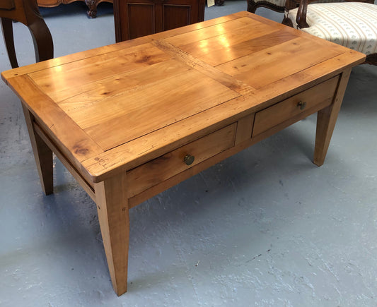 French Cherry wood Coffee Table