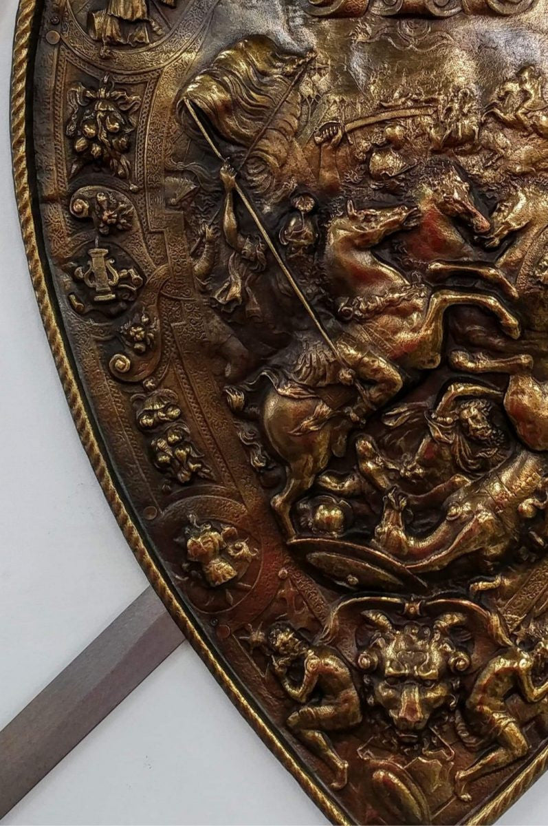 Antique Copper Shield | Antique & Vintage | Moonee Ponds Antiques | Australia Wide Delivery
