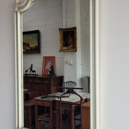 Vintage Louis 16th style French original painted mirror with its original mirror which is showing signs of age. They have been sourced from France and are in good original condition.