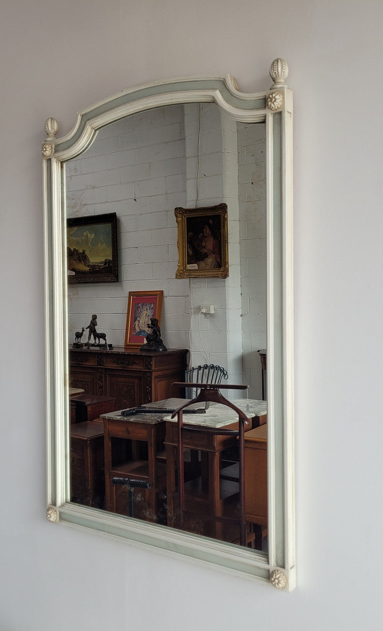 Vintage Louis 16th Style French Original Painted Mirror | Antique & Vintage | Moonee Ponds Antiques | Australia Wide Delivery