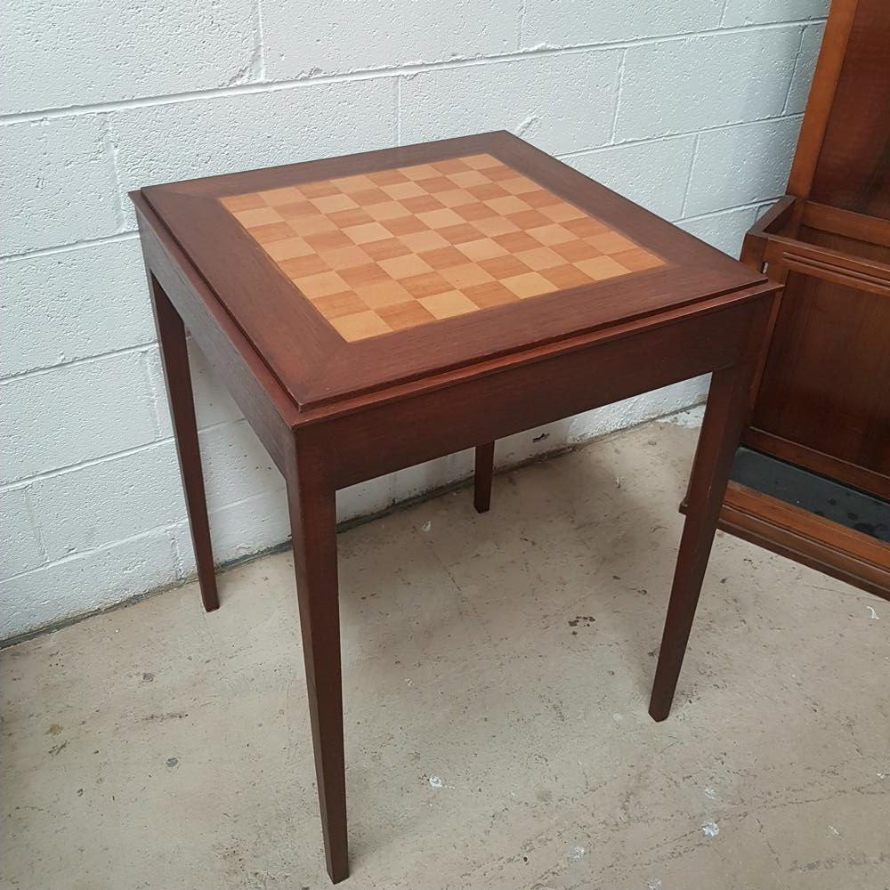 Danish Style Games Table | Antique & Vintage | Moonee Ponds Antiques | Australia Wide Delivery