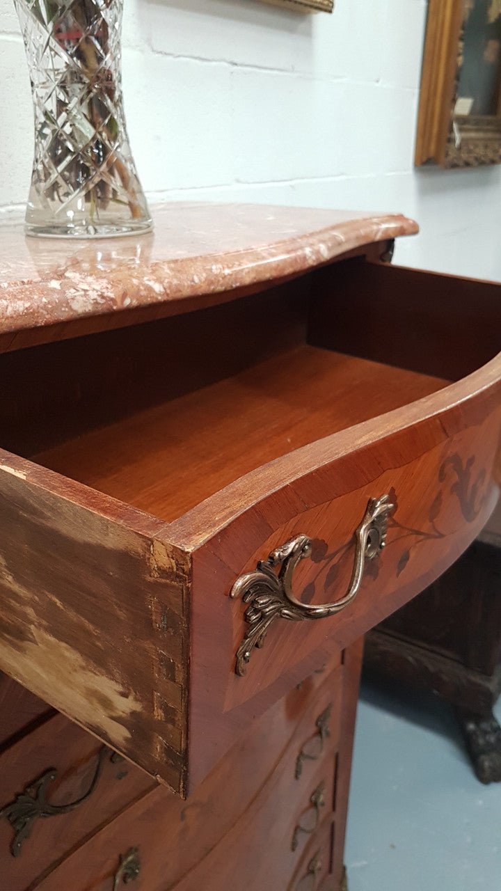 Antique French Louis XV Style Seven Drawer Semainier | Antique & Vintage | Moonee Ponds Antiques | Australia Wide Delivery