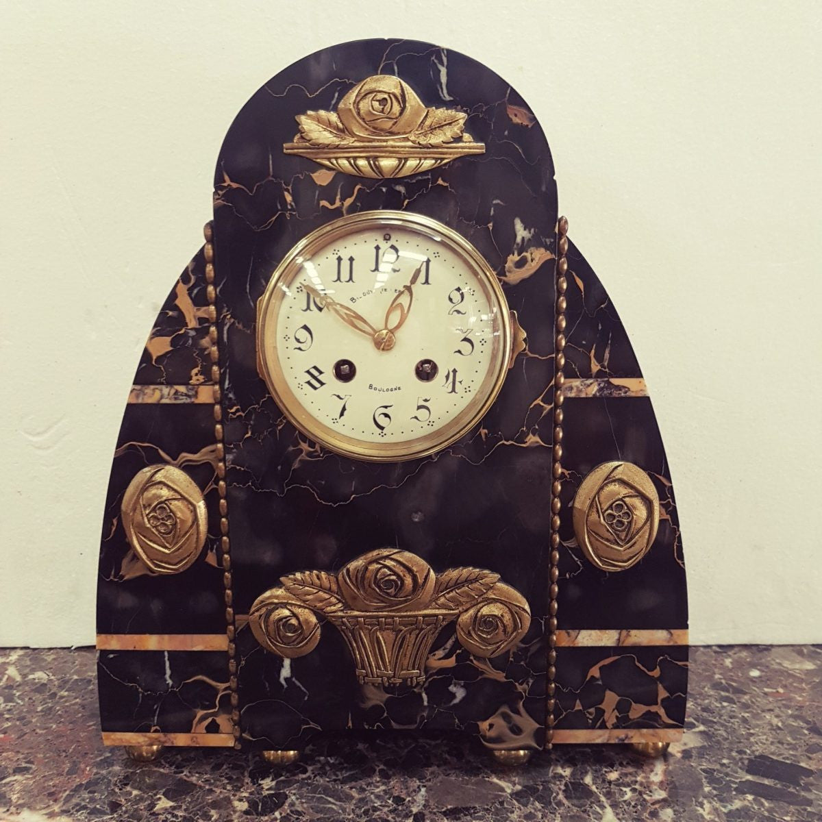 French Art Deco Mantle Clock