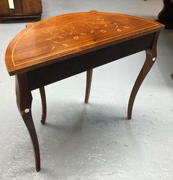 Inlaid French Walnut Louis XV Style Hall Table | Antique & Vintage | Moonee Ponds Antiques | Australia Wide Delivery