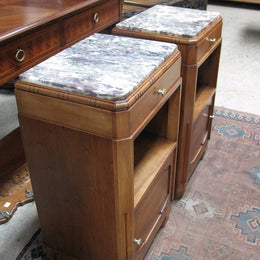 Pair of Art Deco Bedside Cabinets