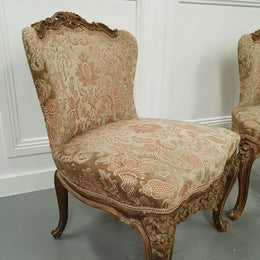 Pair of French Upholstered Chairs
