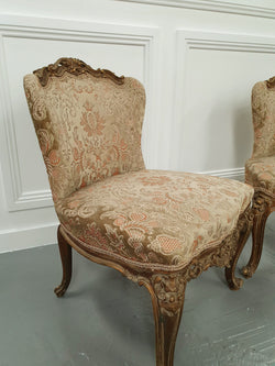 Pair of French Upholstered Chairs | Antique & Vintage | Moonee Ponds Antiques | Australia Wide Delivery
