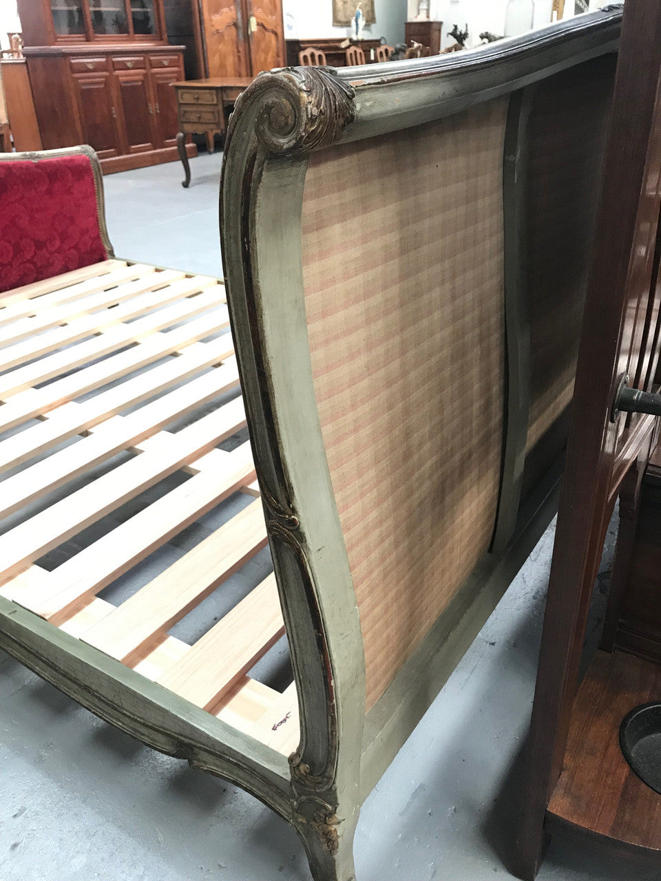 Antique Louis XV Style French Queen Size Bed